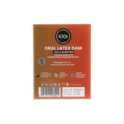 EXS Prezervativ Oral cu Aroma de Cola pentru Sex Oral Cunnilingus sau Analingus