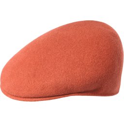 Kangol, basca portocalie wool 504