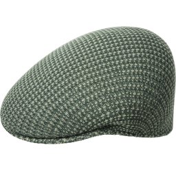 Kangol, basca grid knit 504, Verde