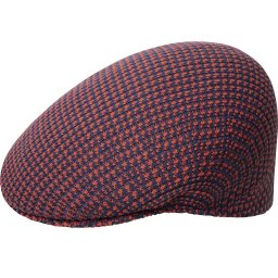 Kangol, basca grid knit 504, Albastru