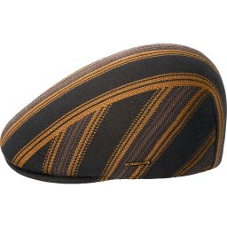 Kangol, basca neagra nostalgia stripe 507