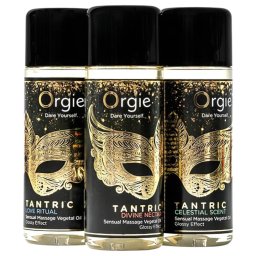 Orgie - set uleiuri senzuale pentru masaj tantric - 3x30ml