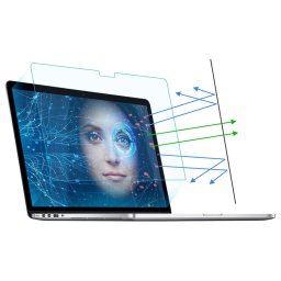 Folie pentru MacBook Air 13" 2024 -Techsuit VisionProX Anti-Blue Light - Clear
