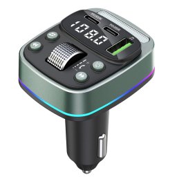 Modulator FM Modulator FM, Dual PD35W, BT5.4, Reglaj Bass - Techsuit EchoDrive (MFM3) - Black