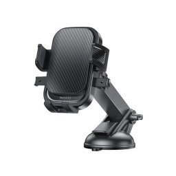 Suport auto telefon Yesido C267, brat telescopic, ajustabil, prindere bord/parbriz, negru