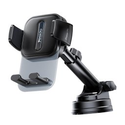 Suport auto telefon Yesido C261, brat telescopic, prindere 2in1, negru