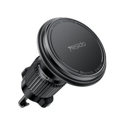 Suport auto telefon Yesido C252, prindere ventilatie, barb lock, universal, negru