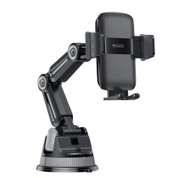 Suport auto telefon Yesido C275, ajustabil, prindere bord, 4.7–7.2 inch, negru