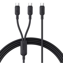 Pudding, Fast Charging Data Cable pt. smartphone, USB Type-C la USB Type-C 100W, 1.5m, negru