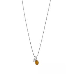 Colier Fossil cu ochi de tigru JF04852040