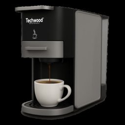 Espressor 5 in 1 Techwood TCA-026N, 20BAR, 1350W, 0.7L, Dolce Gusto, Nespresso, ESE, Soft Pods, Cafea macinata