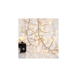Ghirlandă de Crăciun LED pentru exterior CLUSTER 768xLED/8 funcții 9 m IP44 alb cald