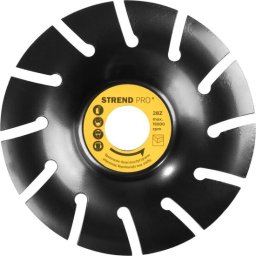 Disc circular slefuit, modelat, otel carburat, pentru lemn, plastic, gips-carton, 125 mm, Strend Pro