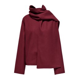 ONLY Palton Onlelba Life Scarf 15348931 19-1724 TCX cabernet