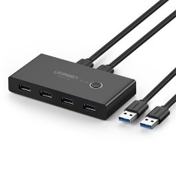 Comutator USB KVM 2x4 UGREEN USB 3.0