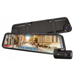 Camera Auto Duala NAVITEL MR750 Smart DVR 2K Oglinda Retrovizoare + Camera Spate Negru