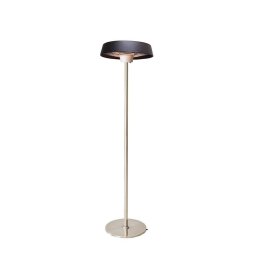 Incalzitor Electric Vertical cu Baza Heinner HR-SD015 Lampa cu Halogen Putere 2000W Negru/Argintiu