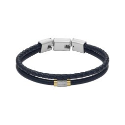 FOSSIL Brățară albastru / argintiu