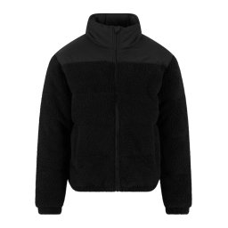 Urban Classics Jachetă fleece negru