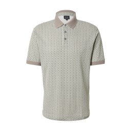 ARMANI EXCHANGE Tricou crem / bej închis / negru