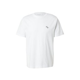 Abercrombie & Fitch Tricou albastru / alb