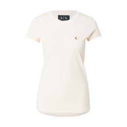ARMANI EXCHANGE Tricou auriu / roz pastel