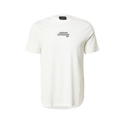 ARMANI EXCHANGE Tricou alb murdar
