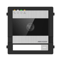 HIKVISION IP DOOR STATION 2-WIRE DS-KD7003EY-IME2/A Excellent Product Design: HD images and wide viewing angle with WDR Excellent Product Design: Compatible with released sub-modules Easy to Use: Support mobile web configuration (AP mode) Easy to Use: