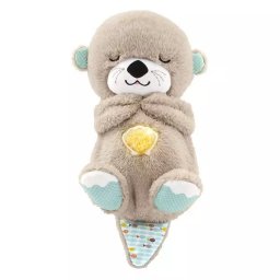 Jucărie bebeluşi Vidră de pluş liniştitor, Fisher-Price