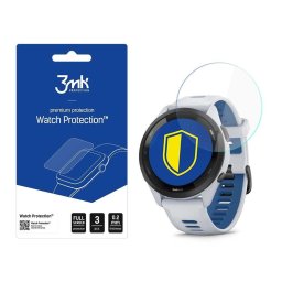 Folie protectie smartwatch 3MK Watch Protection ARC, transparenta, rezistenta la zgarieturi