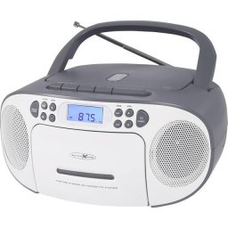RCR2260W/GR, FM, AUX, Alb/Gri