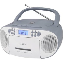 RCR2260W/BL, FM, AUX, Alb/Albastru