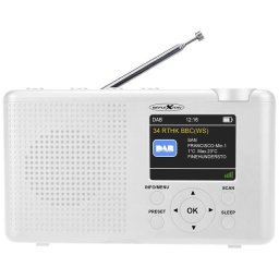 TRA23WH, 16 W, DAB+, FM, Alb