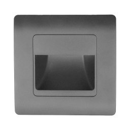 Corp de iluminat LED pentru scări Emithor 70439 STEP LIGHT LED/1W/230V antracit