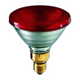 Bec cu infraroșu PHILIPS PAR38 E27 150W/230V, cu pereți groși