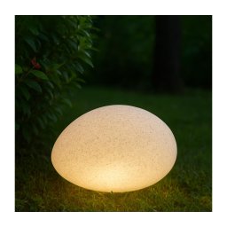 LUMISTONE Corp de iluminat exterior decorativ, 1xE27/15W/230V, IP65, Ø 26,5 cm