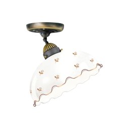 Kolarz 731.10.161 - lustra aplicată NONNA, 1xE27/75W/230V, Ø 30 cm, cu design floral, aur roz