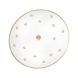 Kolarz 731.U13.4.160 - Aplică de perete NONNA 3xE27/60W/230V Ø 42 cm, design floral, aur roz
