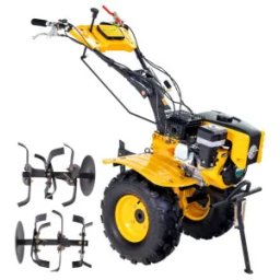 ProGARDEN Campo 873 Alpine motocultor 7CP, 2+1 trepte, 2+1+1 freze, benzina, roti ATV, 2 prize putere