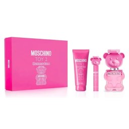 Set cadou Moschino Toy 2 Bubble Gum pentru femei 100 ml EDT + 100 ml loțiune de corp + EDT 10 ml