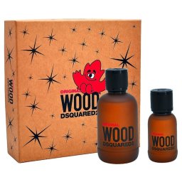 Dsquared Original Wood Set cadou pentru bărbați 100 ml EDP + EDP 30 ml
