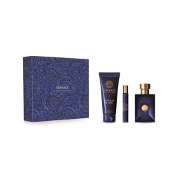 Versace Dylan Blue Set cadou pentru bărbați EDT 100 + 150 ml gel de duș + EDT 10 ml