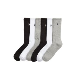 POLO RALPH LAUREN Șosete (Pack of 6) Crew Sock 449950140001 020 grey