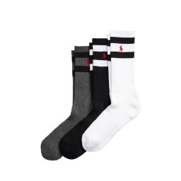 POLO RALPH LAUREN Șosete (Pack of 3) Class Stripe-Crew 449823360002 999 multi