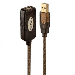 Cablu prelungitor USB 2.0, 20 m, Lindy