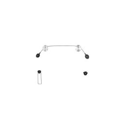 Suport TV Crown LED 01/400, 28 până la 55", Până la 50 kg, Negru