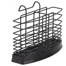 Uscător de tacâmuri Rosberg R53003D, 20.7x9.5x15.2 cm, negru mat