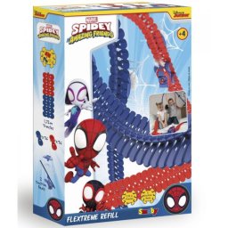 Smoby: Spiderman și prietenii- set extensie pistă FleXtreme