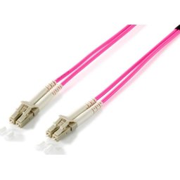 Cablu retea fibra optica, EQUIP, 15 m, Roz