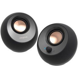 Boxe Pebble v3, 2.0 Bluetooth 5.0, USB-C/A & Aux-in, Negru